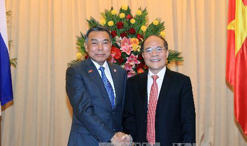 เวียดนามให้ความสำคัญต่อการขยายสัมพันธไมตรีและความร่วมมือในหลายด้านกับไทย